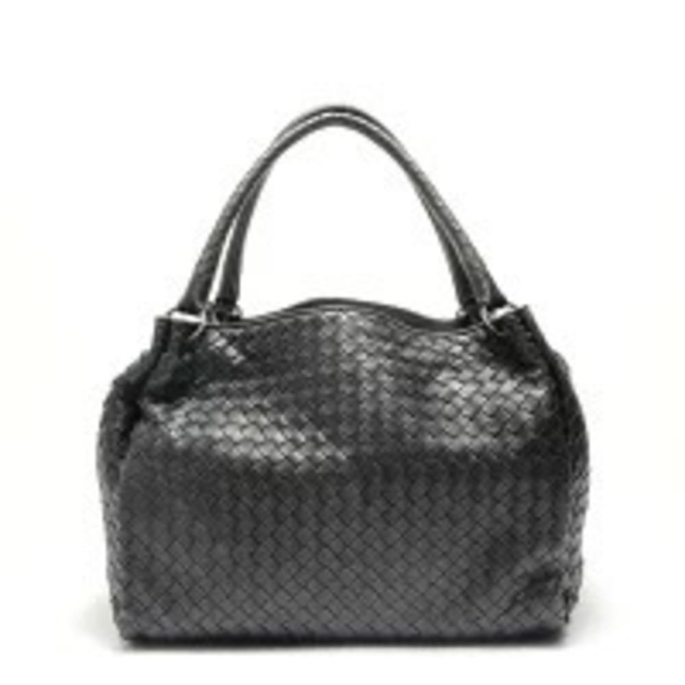 Bottega Veneta Intrecciato Tote Bag Black
